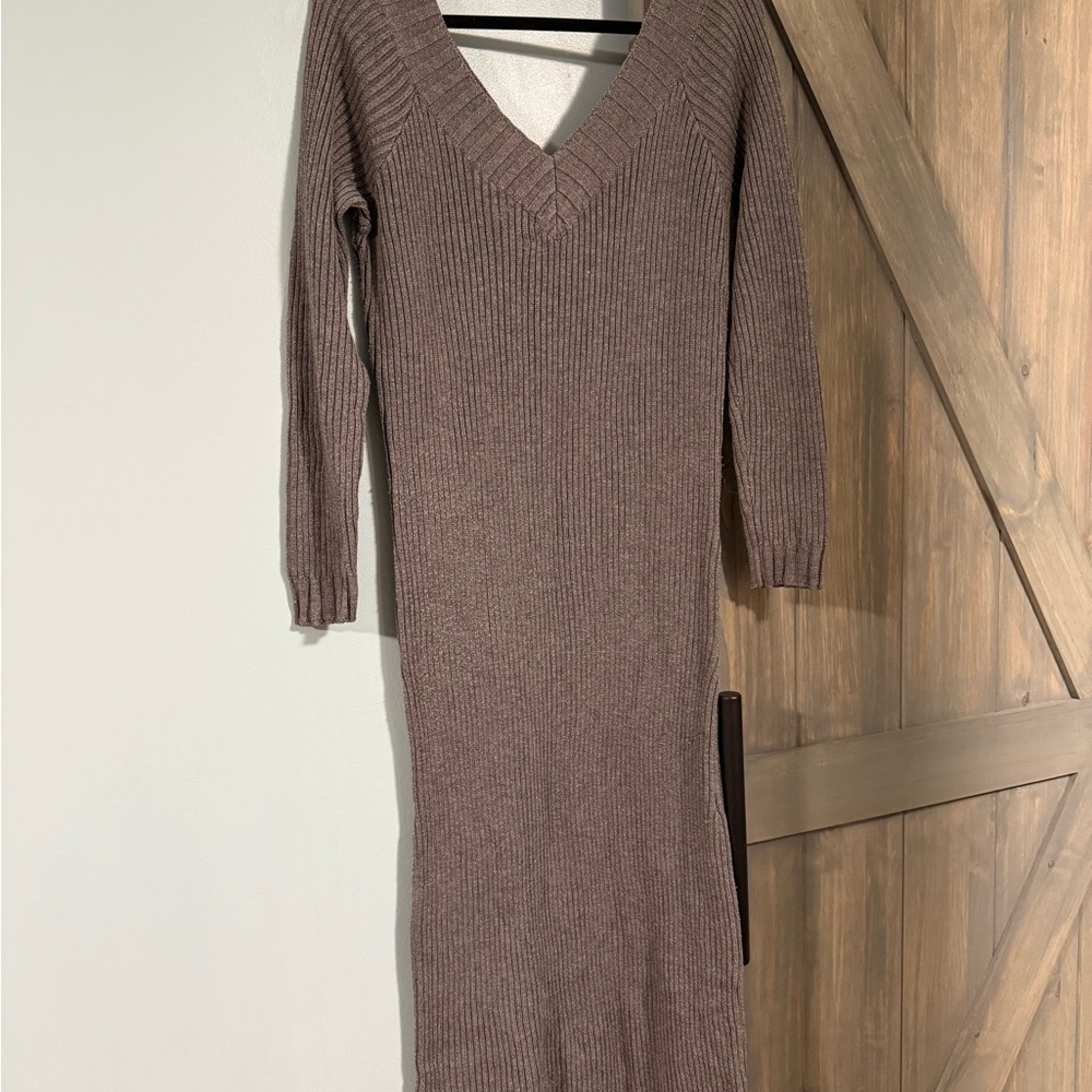 ASOS Long Sleeve Knit Dress